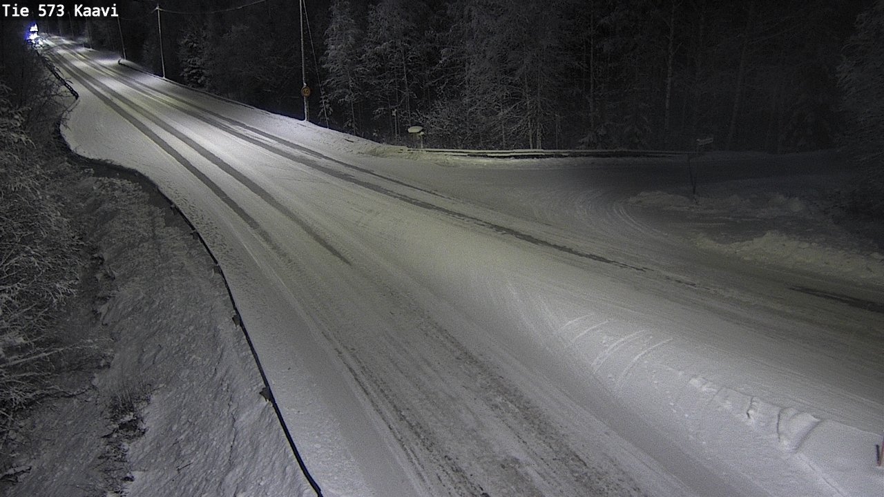 Weather Camera Image Road 573 Kaavi, Kaavi, Pohjois-Savo