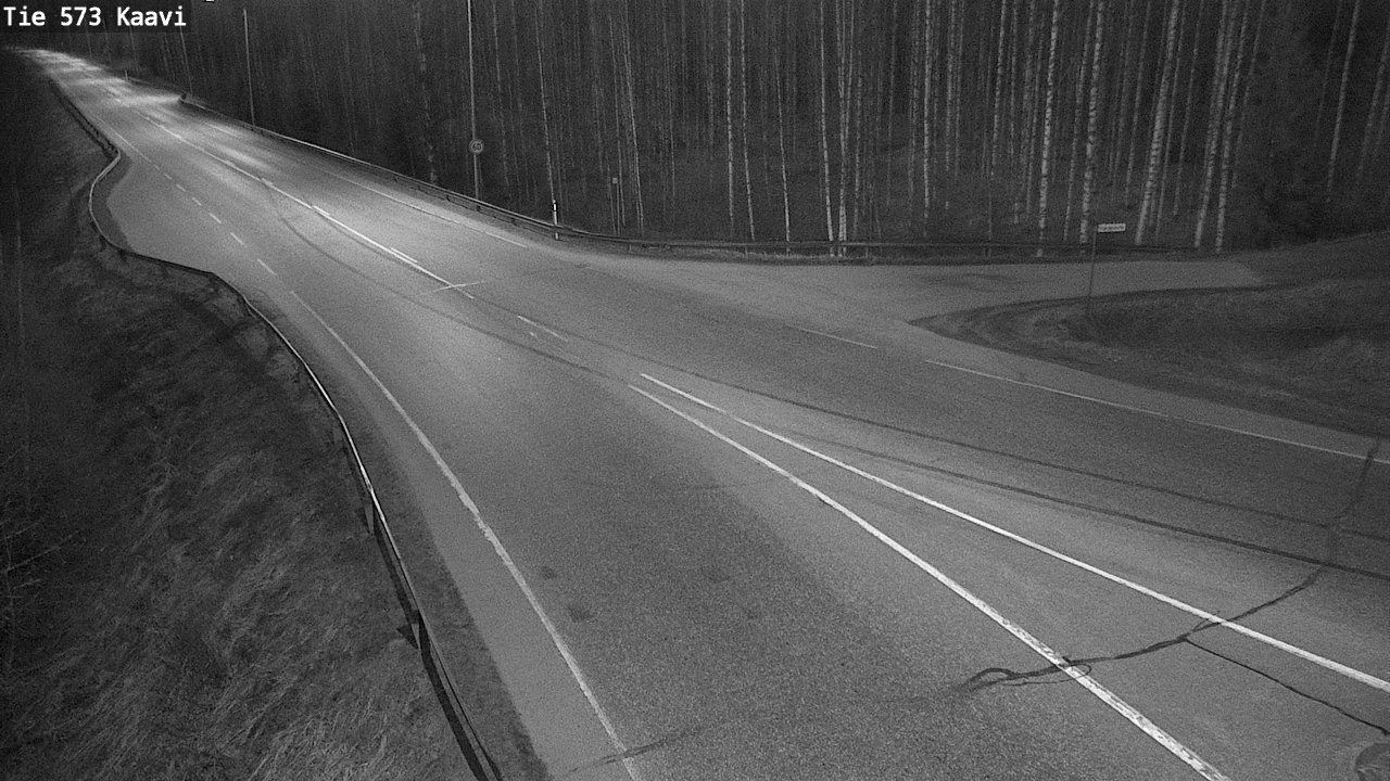 Weather Camera Image Väg 573 Kaavi, Kaavi, Pohjois-Savo