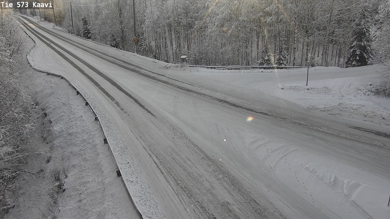 Weather Camera Image Road 573 Kaavi, Kaavi, Pohjois-Savo