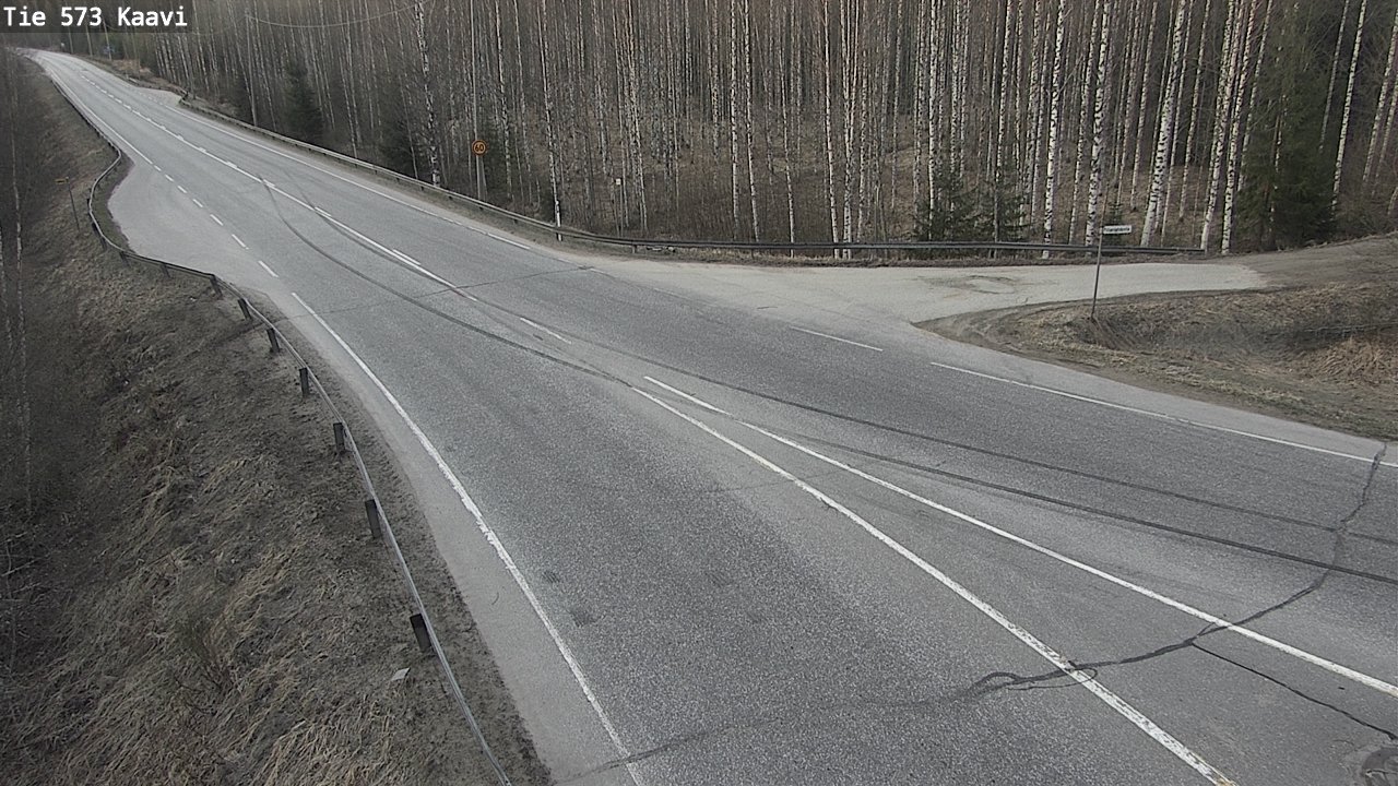 Weather Camera Image Road 573 Kaavi, Kaavi, Pohjois-Savo