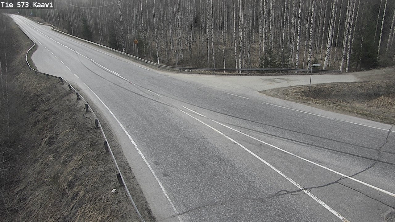 Weather Camera Image Road 573 Kaavi, Kaavi, Pohjois-Savo