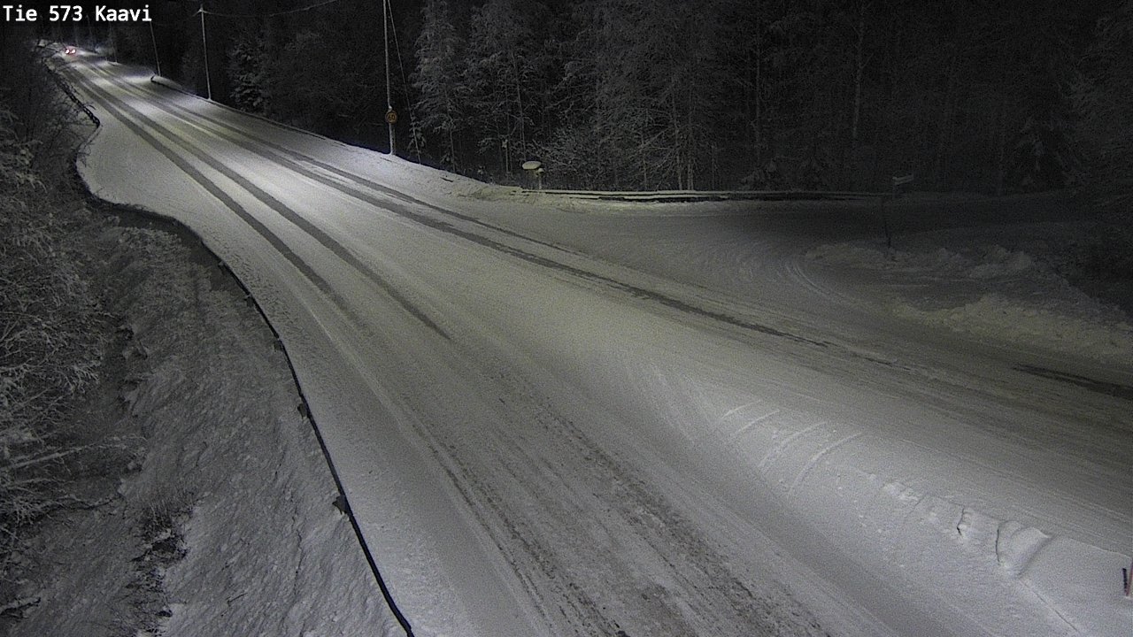 Weather Camera Image Väg 573 Kaavi, Kaavi, Pohjois-Savo