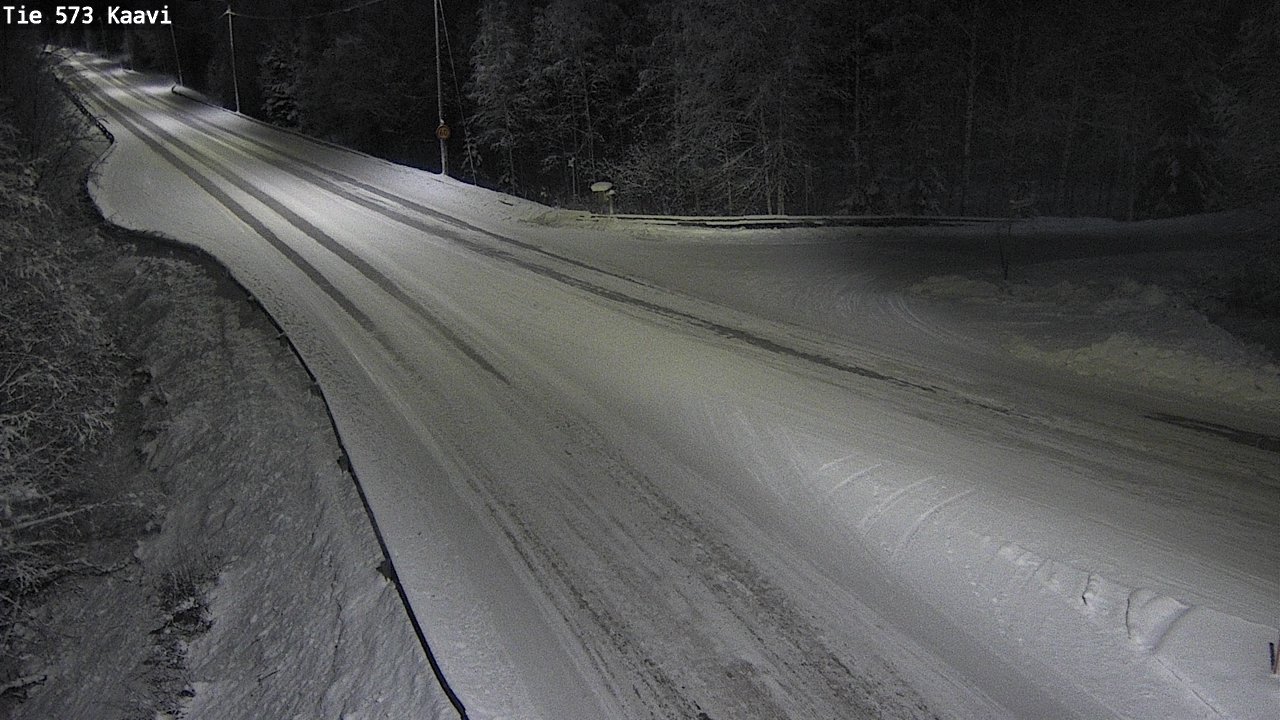 Weather Camera Image Väg 573 Kaavi, Kaavi, Pohjois-Savo