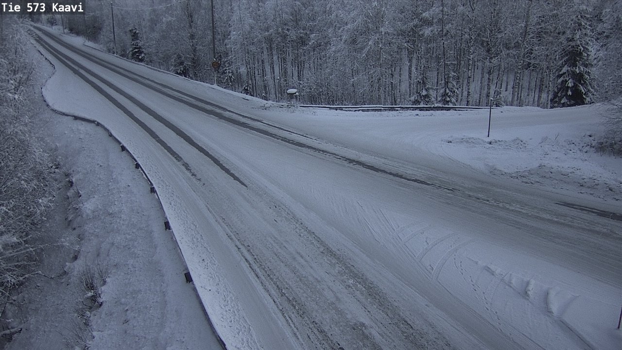 Weather Camera Image Road 573 Kaavi, Kaavi, Pohjois-Savo