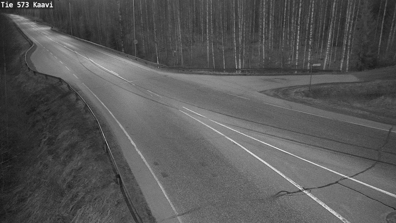 Weather Camera Image Väg 573 Kaavi, Kaavi, Pohjois-Savo
