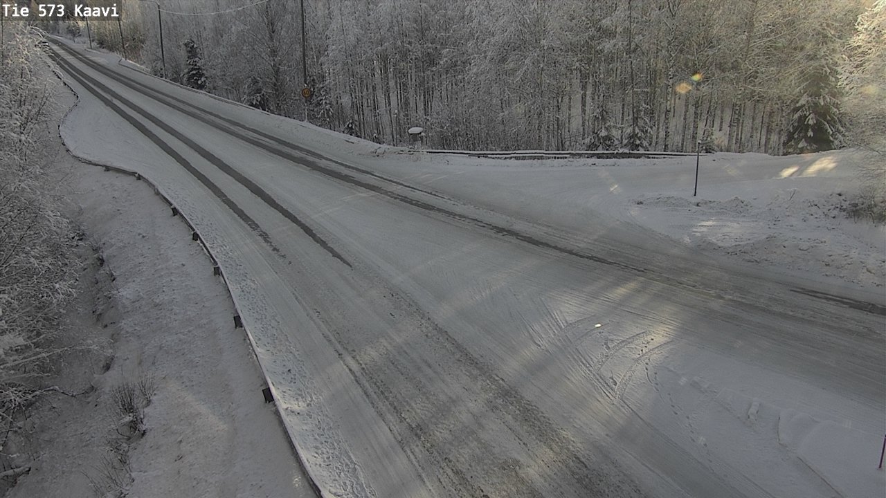 Weather Camera Image Road 573 Kaavi, Kaavi, Pohjois-Savo