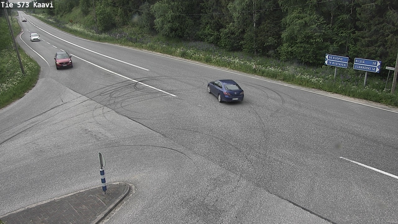 Weather Camera Image Road 573 Kaavi, Kaavi, Pohjois-Savo