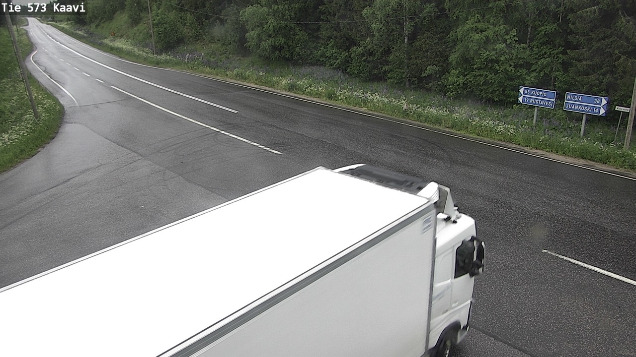 Weather Camera Image Road 573 Kaavi, Kaavi, Pohjois-Savo