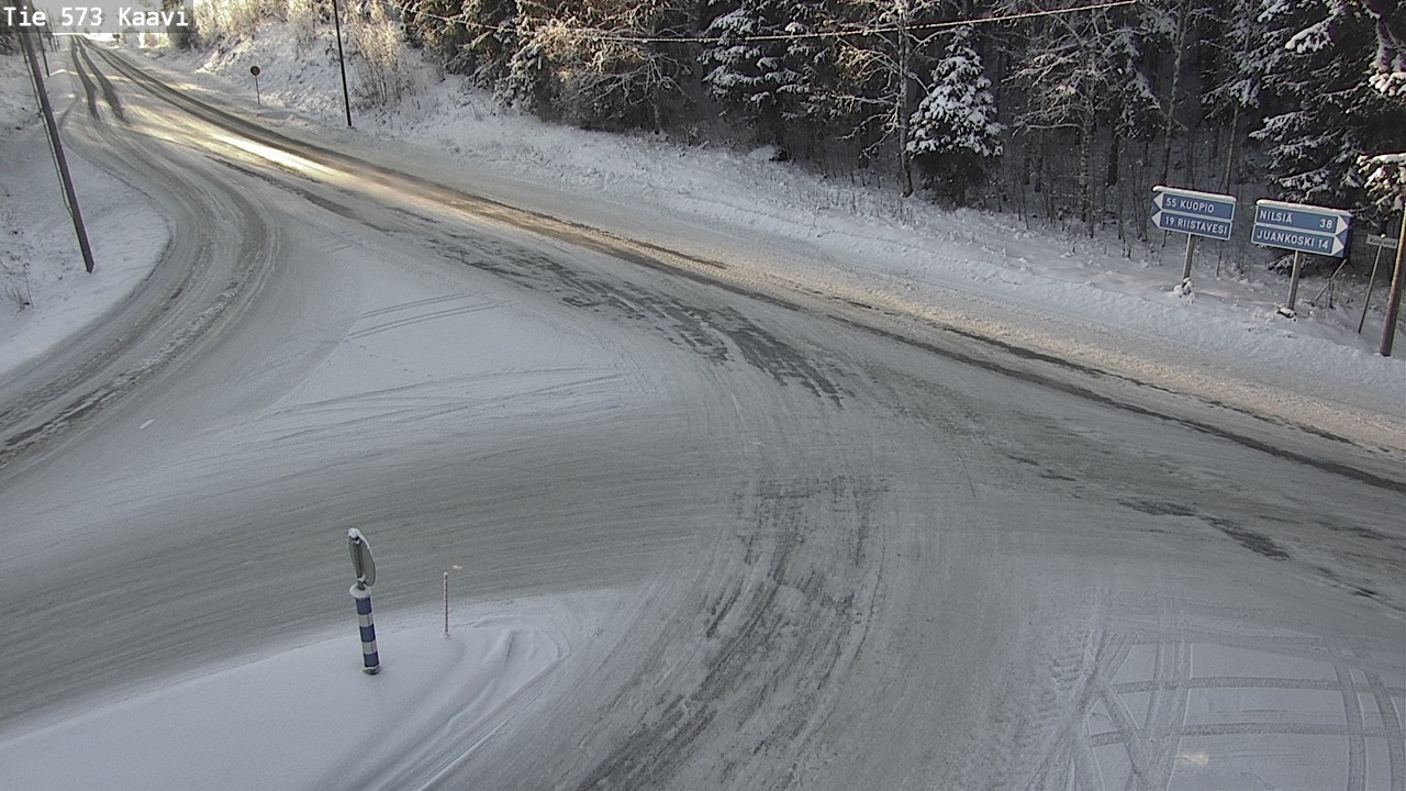 Weather Camera Image Road 573 Kaavi, Kaavi, Pohjois-Savo