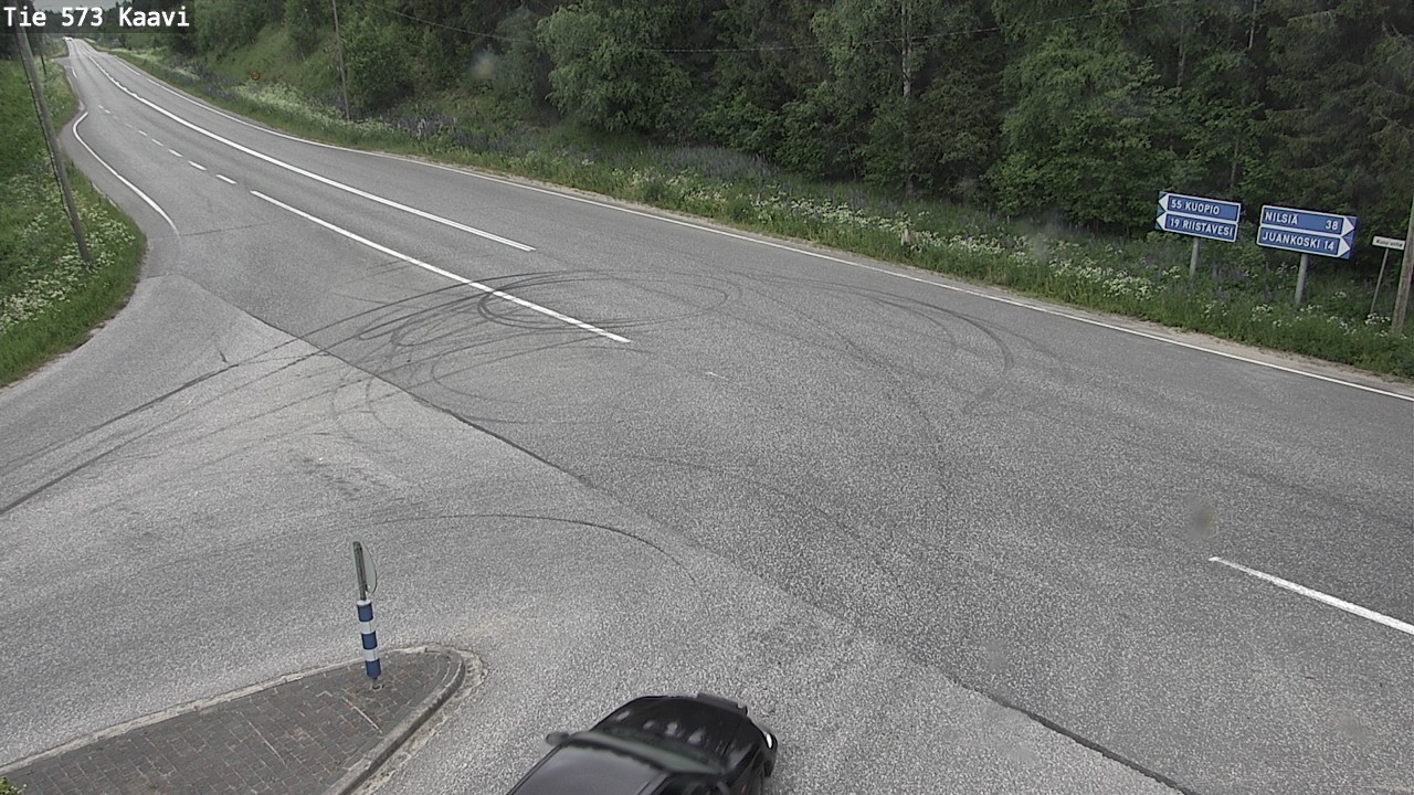 Weather Camera Image Road 573 Kaavi, Kaavi, Pohjois-Savo