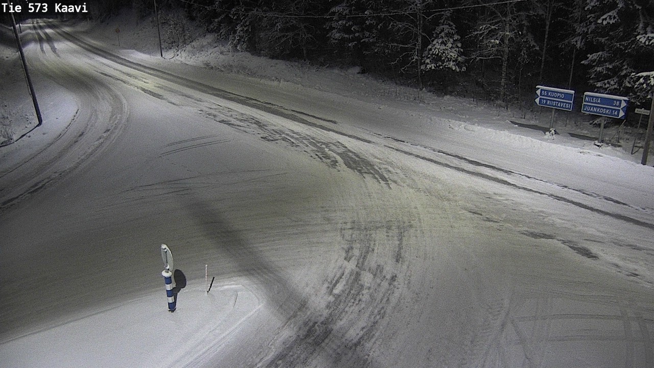 Weather Camera Image Road 573 Kaavi, Kaavi, Pohjois-Savo
