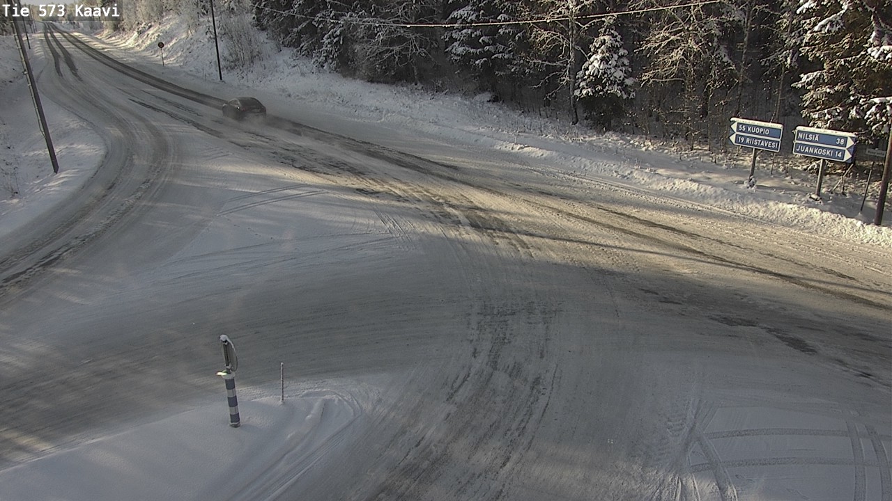 Weather Camera Image Road 573 Kaavi, Kaavi, Pohjois-Savo