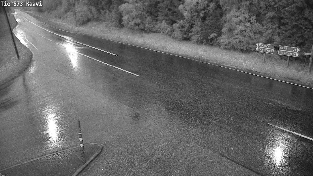 Weather Camera Image Road 573 Kaavi, Kaavi, Pohjois-Savo
