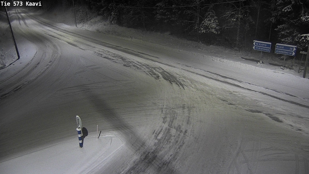 Weather Camera Image Road 573 Kaavi, Kaavi, Pohjois-Savo