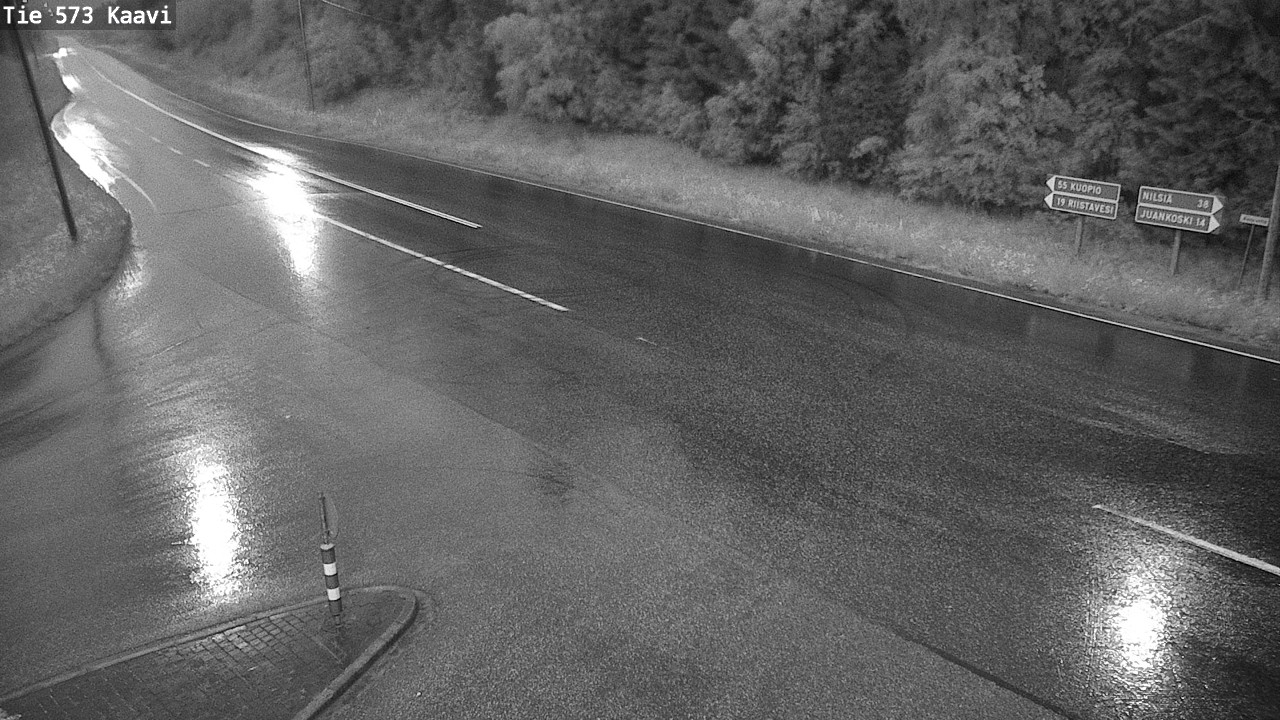 Weather Camera Image Road 573 Kaavi, Kaavi, Pohjois-Savo