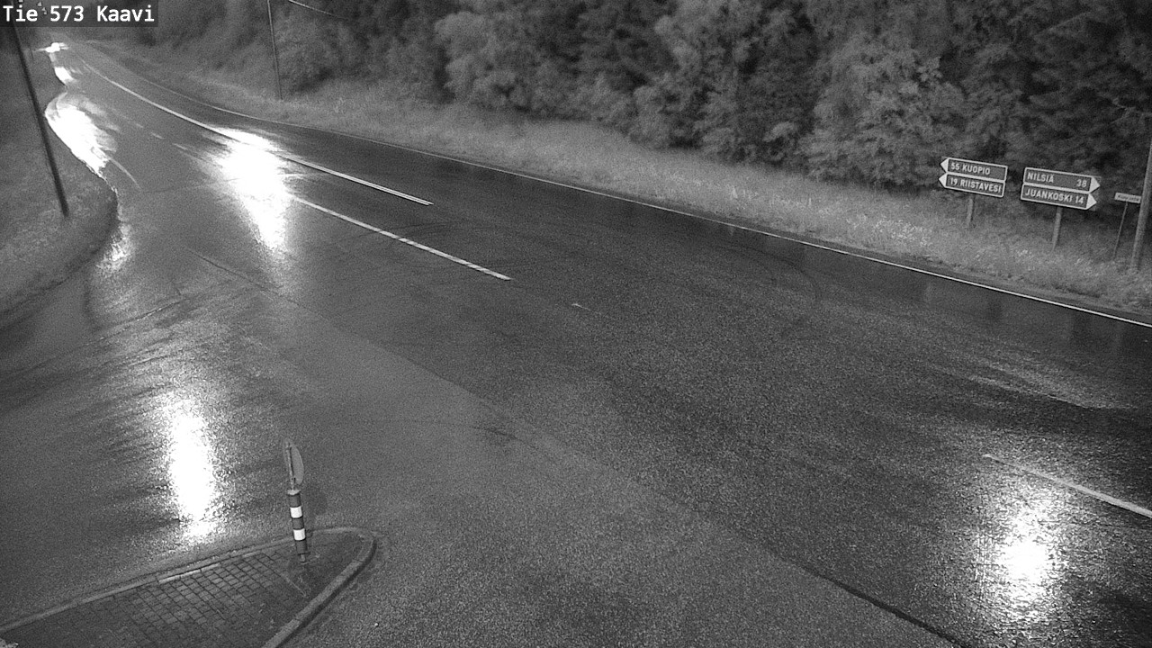 Weather Camera Image Road 573 Kaavi, Kaavi, Pohjois-Savo