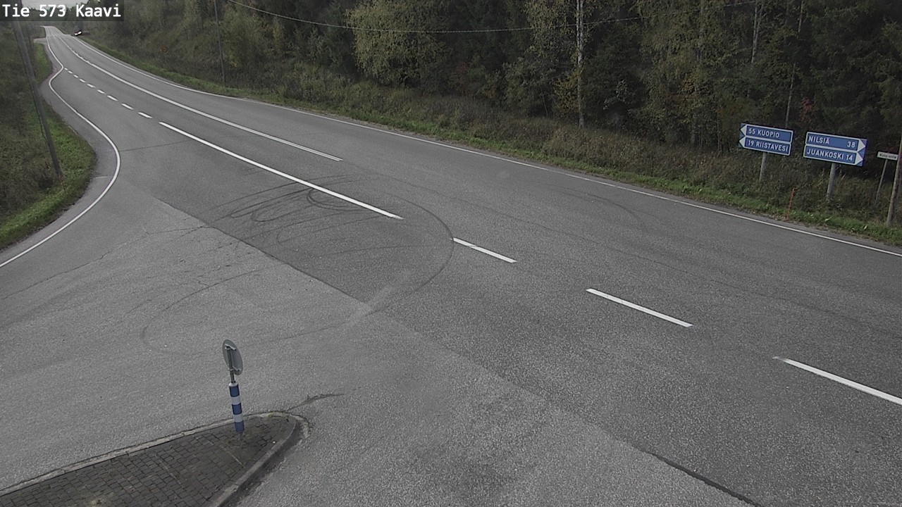 Weather Camera Image Väg 573 Kaavi, Kaavi, Pohjois-Savo