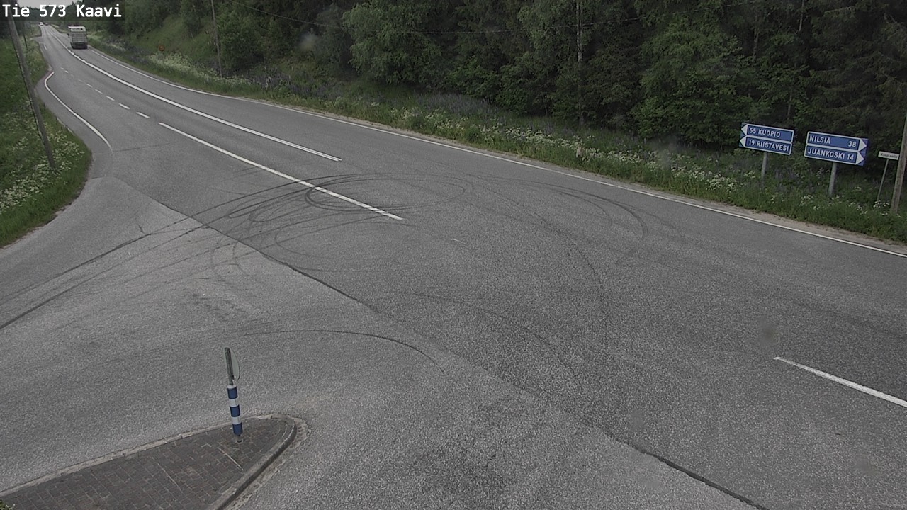 Weather Camera Image Road 573 Kaavi, Kaavi, Pohjois-Savo