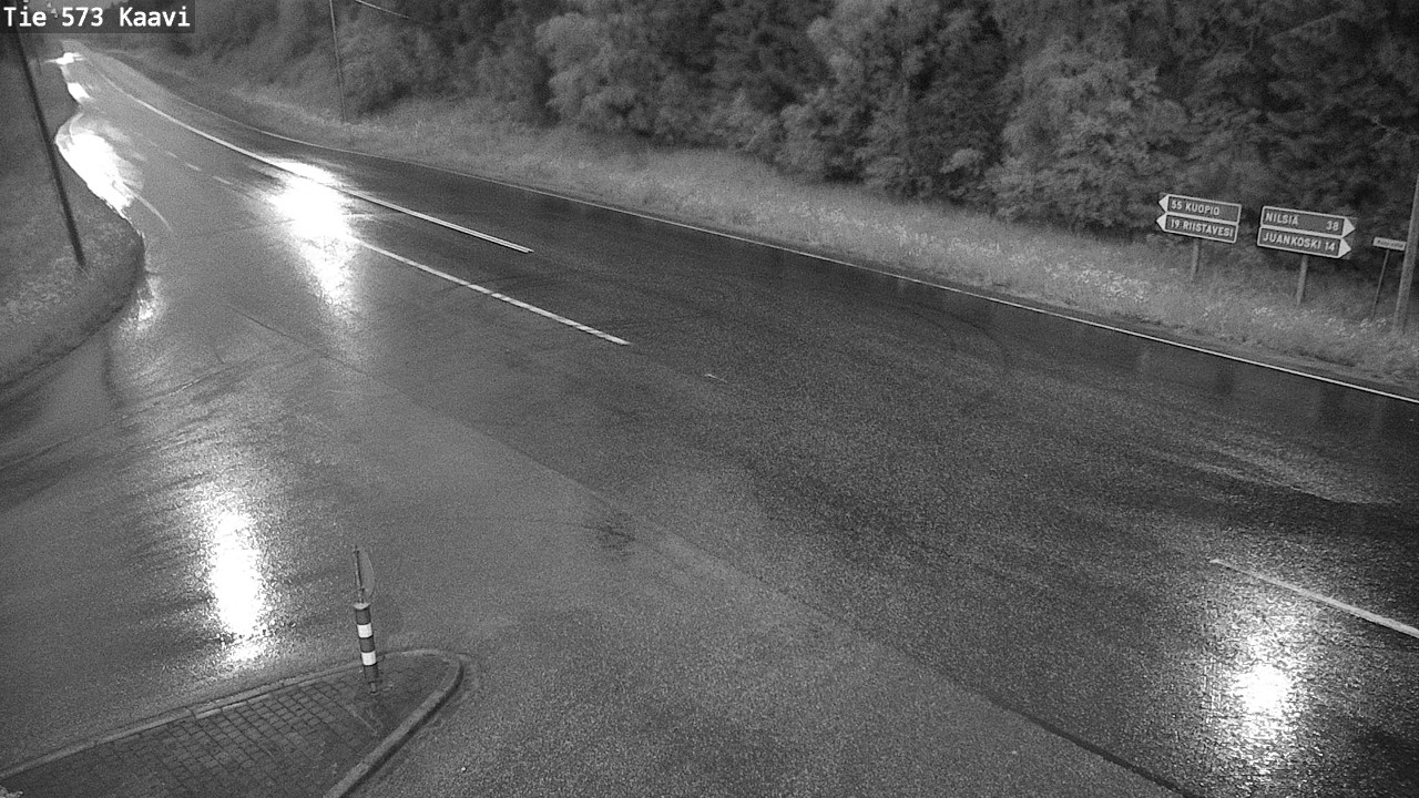 Weather Camera Image Road 573 Kaavi, Kaavi, Pohjois-Savo