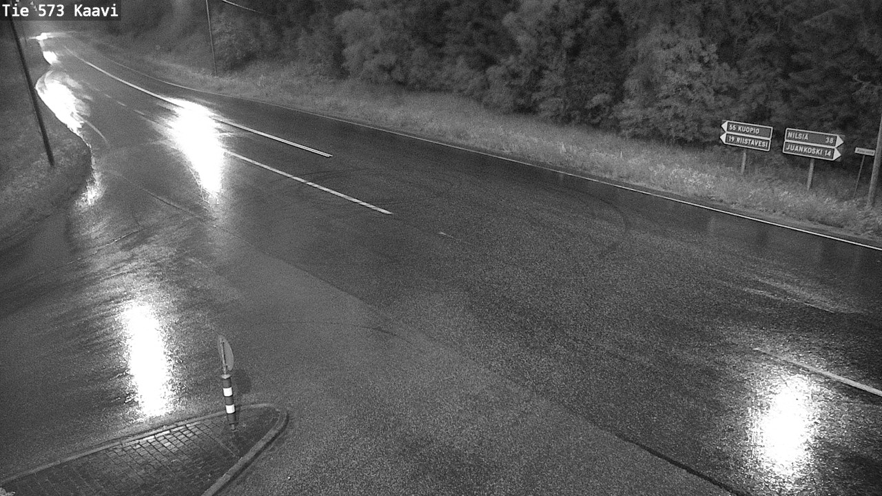 Weather Camera Image Road 573 Kaavi, Kaavi, Pohjois-Savo