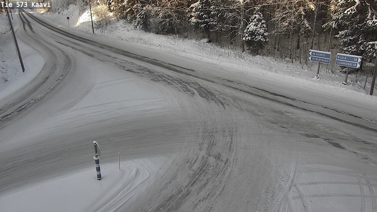 Weather Camera Image Road 573 Kaavi, Kaavi, Pohjois-Savo