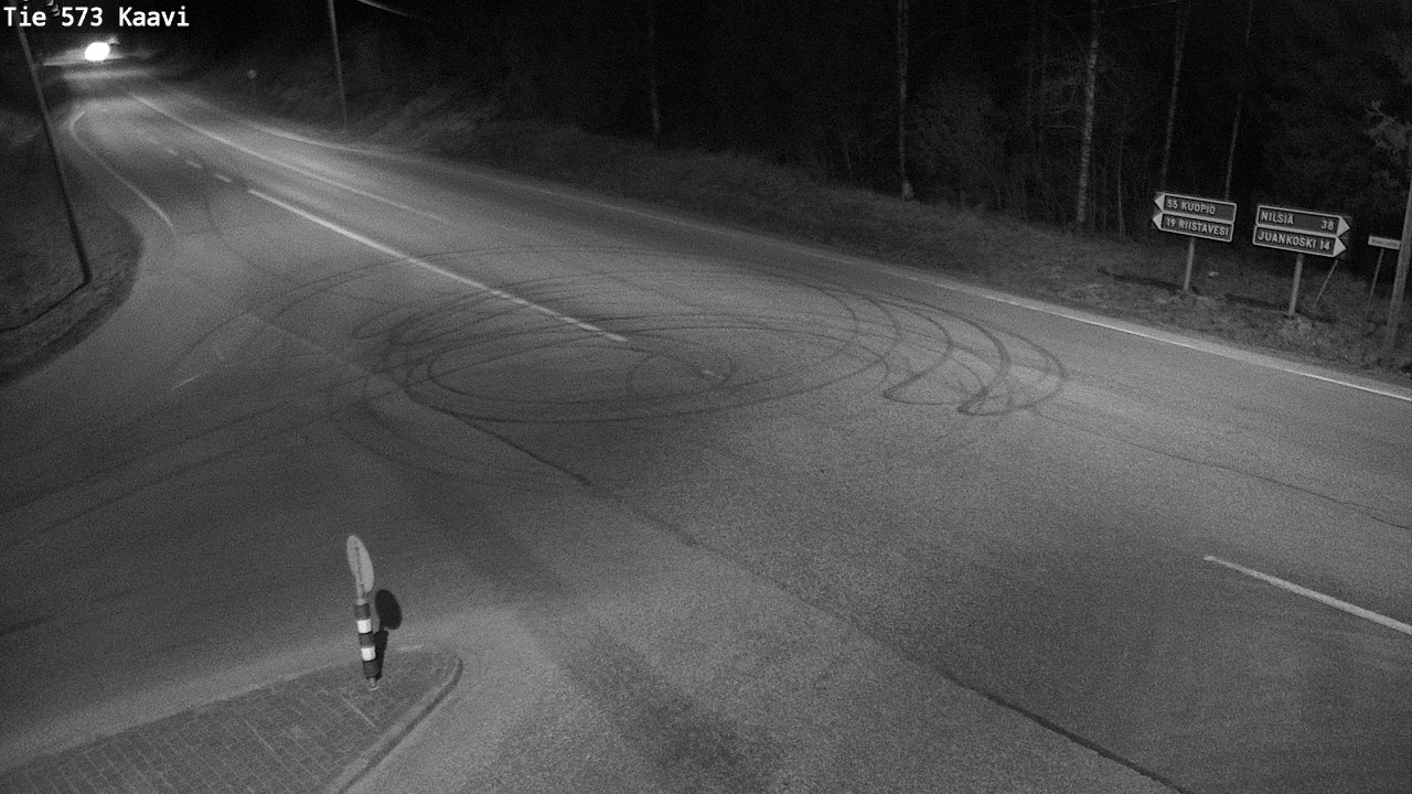 Weather Camera Image Road 573 Kaavi, Kaavi, Pohjois-Savo
