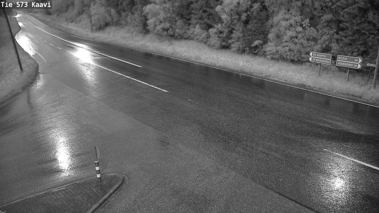 Weather Camera Image Road 573 Kaavi, Kaavi, Pohjois-Savo