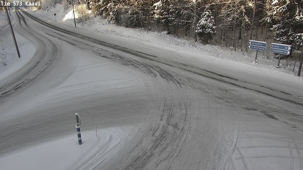 Weather Camera Image Road 573 Kaavi, Kaavi, Pohjois-Savo