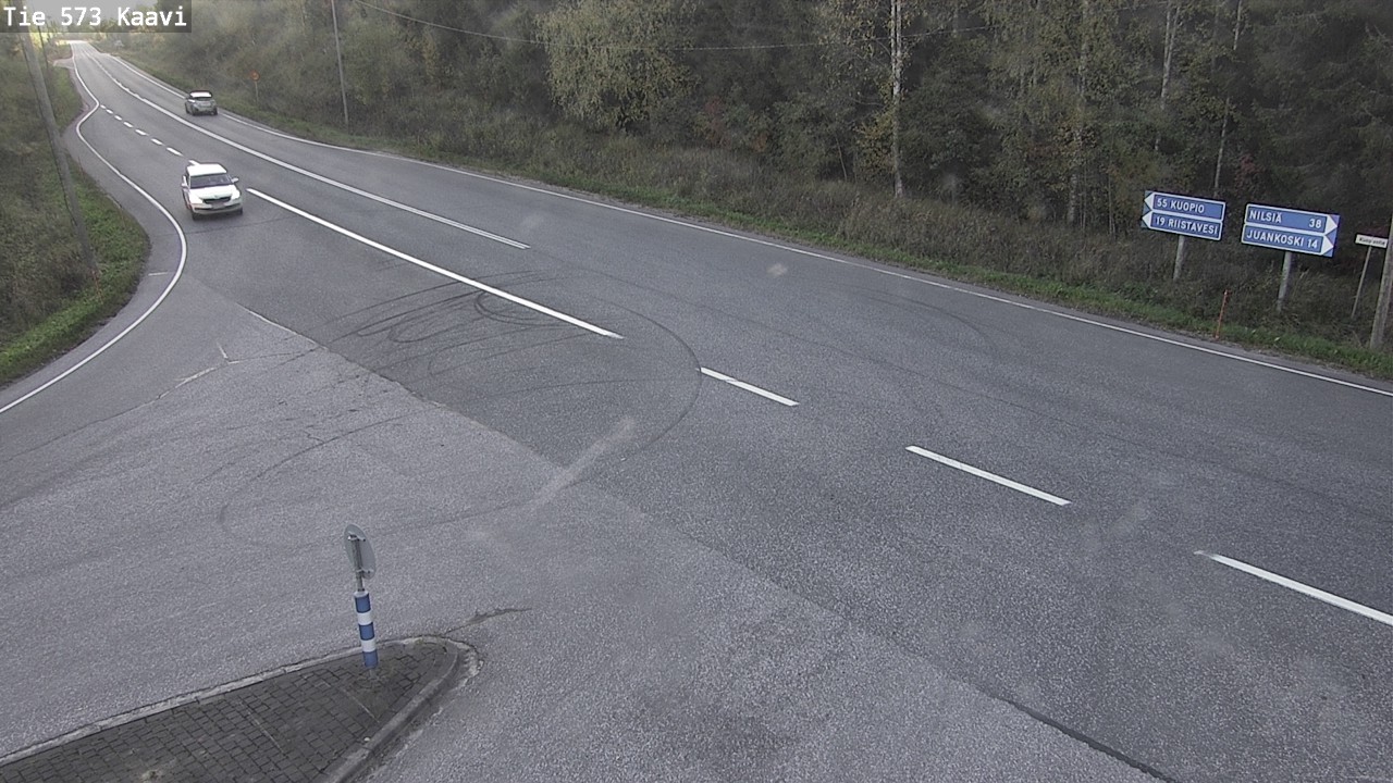 Weather Camera Image Väg 573 Kaavi, Kaavi, Pohjois-Savo