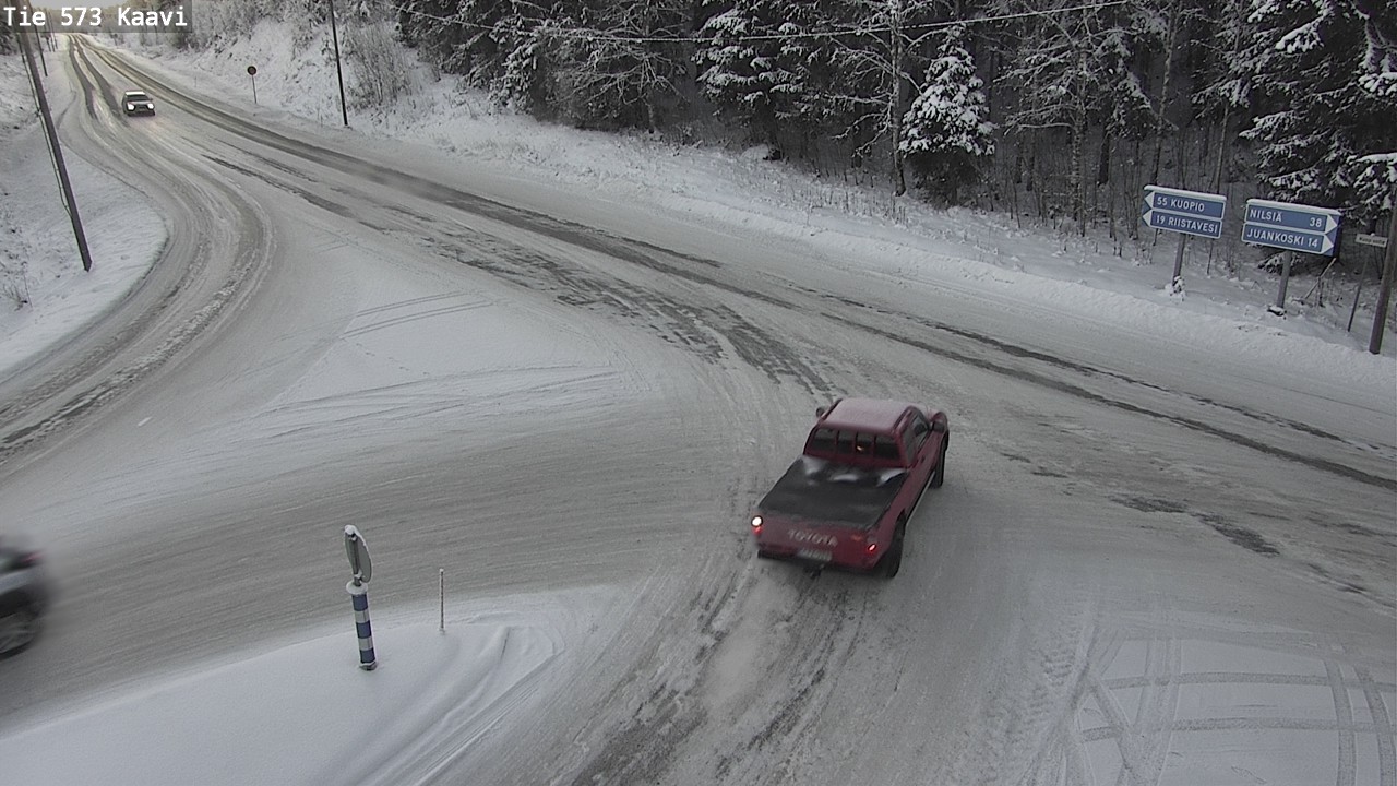 Weather Camera Image Road 573 Kaavi, Kaavi, Pohjois-Savo