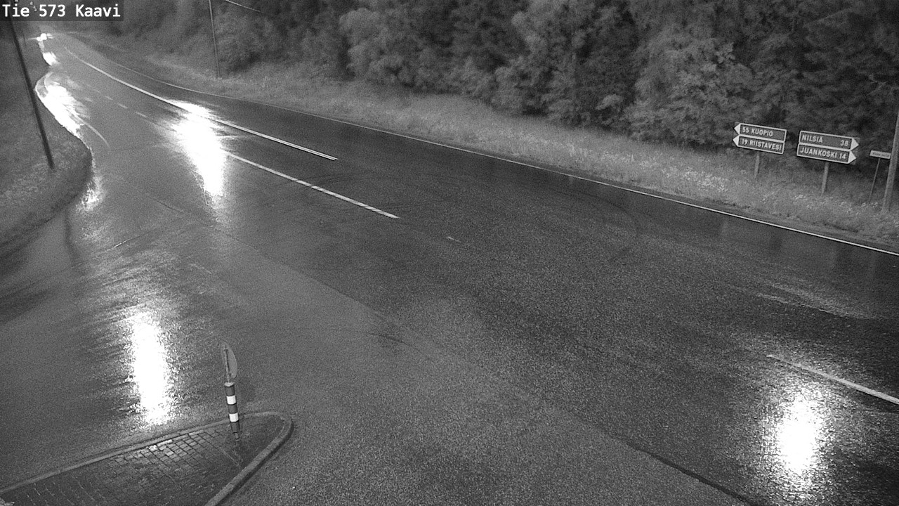 Weather Camera Image Road 573 Kaavi, Kaavi, Pohjois-Savo