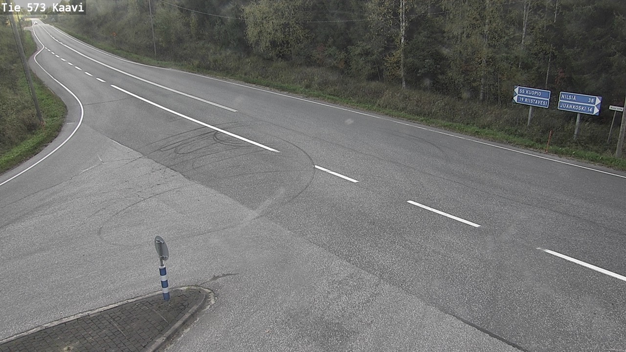 Weather Camera Image Väg 573 Kaavi, Kaavi, Pohjois-Savo