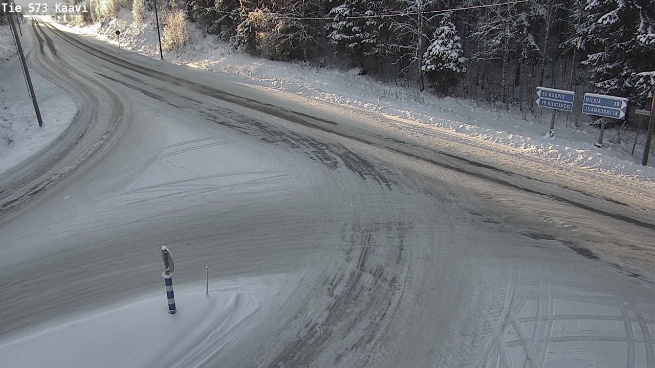 Weather Camera Image Road 573 Kaavi, Kaavi, Pohjois-Savo