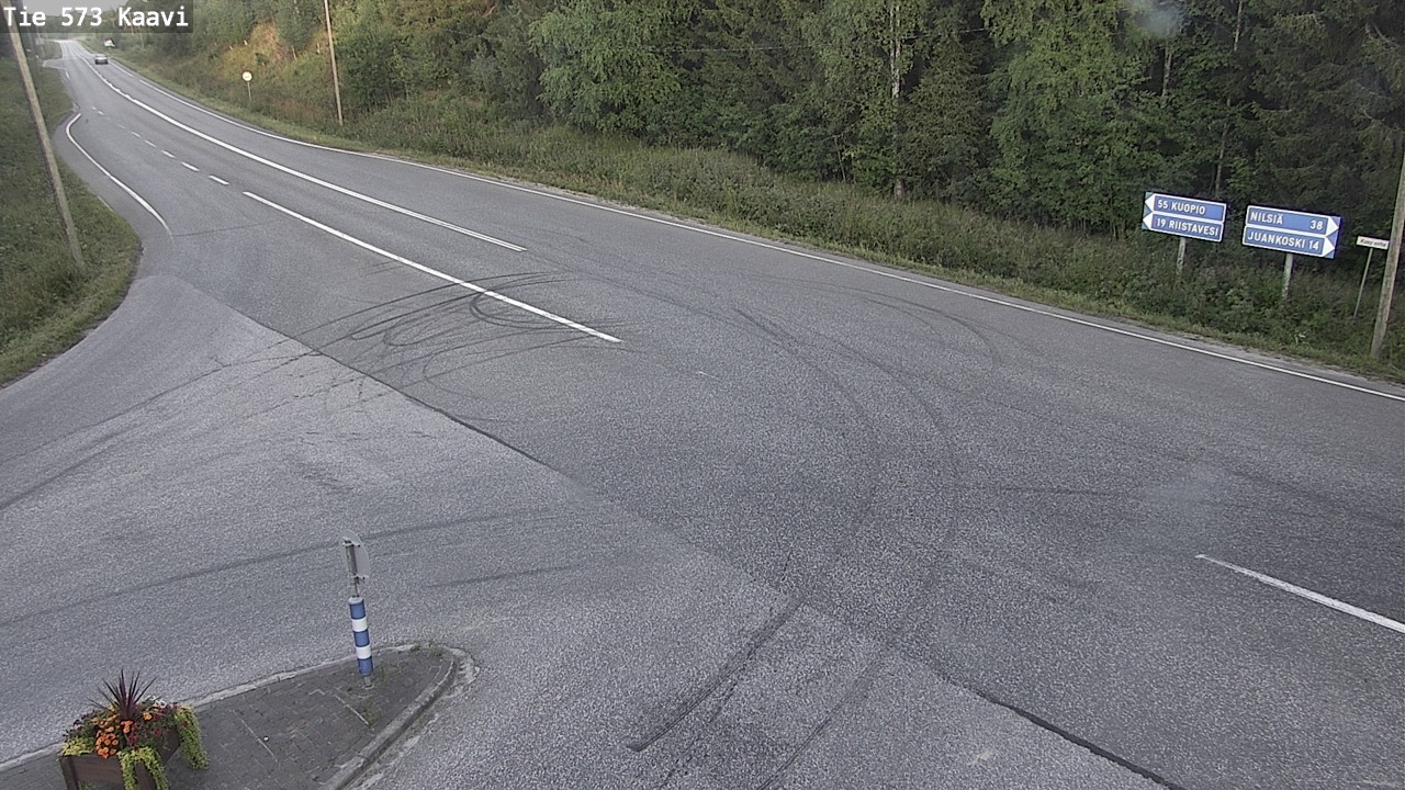 Weather Camera Image Road 573 Kaavi, Kaavi, Pohjois-Savo
