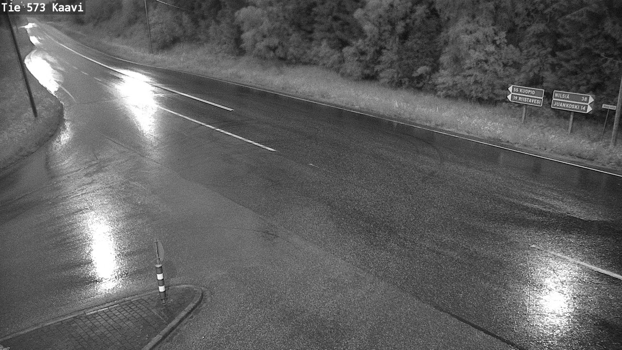 Weather Camera Image Road 573 Kaavi, Kaavi, Pohjois-Savo