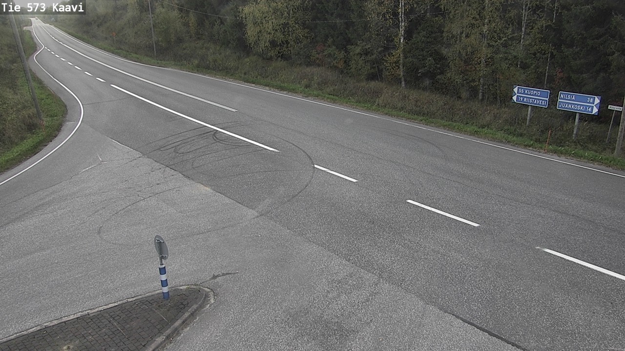 Weather Camera Image Väg 573 Kaavi, Kaavi, Pohjois-Savo
