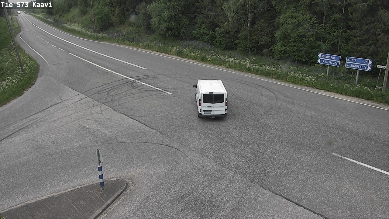 Weather Camera Image Road 573 Kaavi, Kaavi, Pohjois-Savo