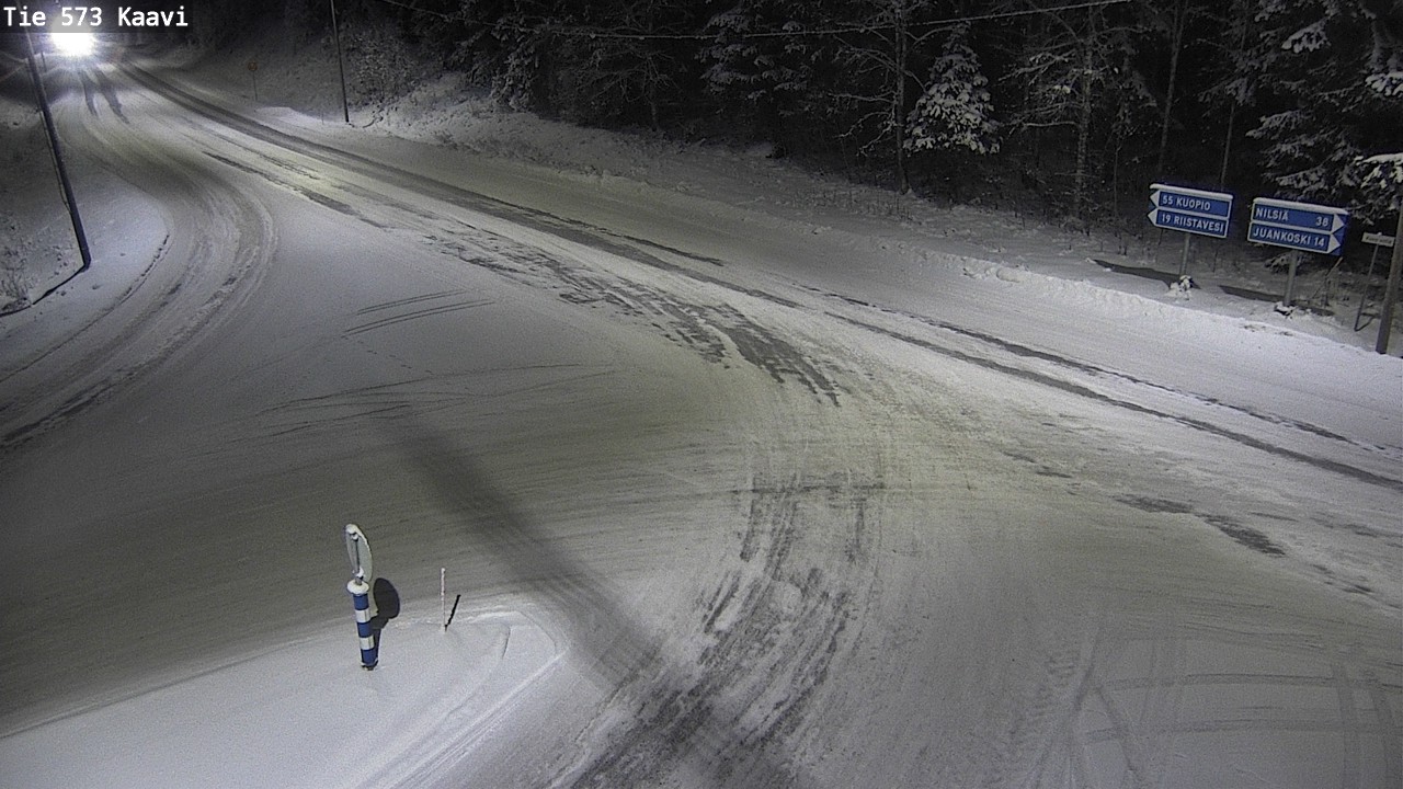 Weather Camera Image Road 573 Kaavi, Kaavi, Pohjois-Savo