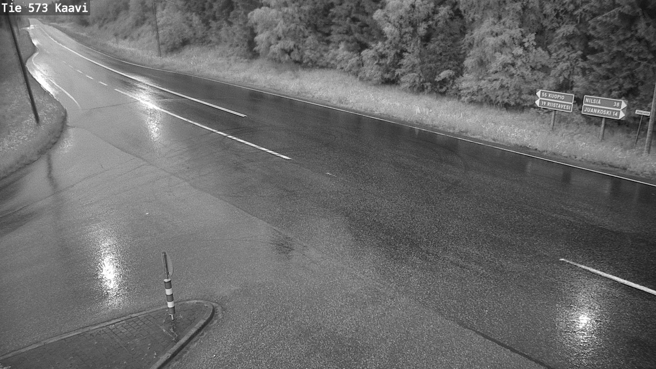 Weather Camera Image Road 573 Kaavi, Kaavi, Pohjois-Savo