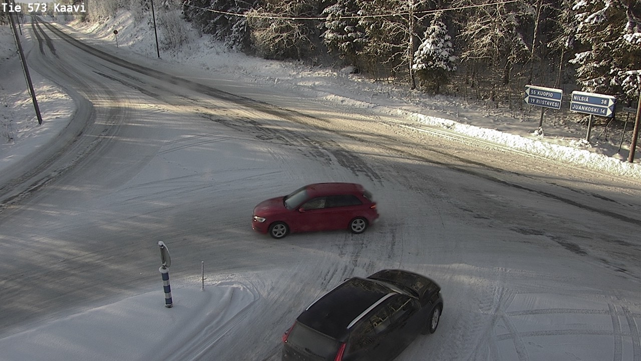 Weather Camera Image Road 573 Kaavi, Kaavi, Pohjois-Savo