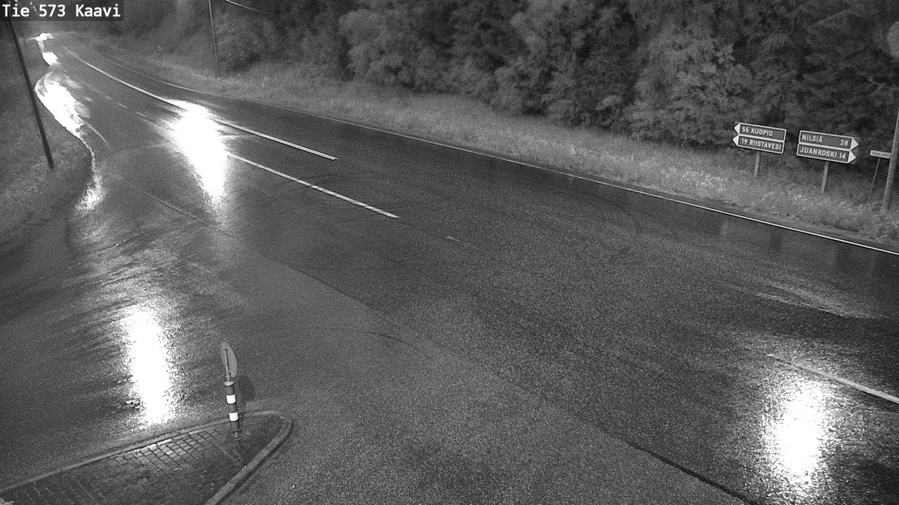 Weather Camera Image Road 573 Kaavi, Kaavi, Pohjois-Savo