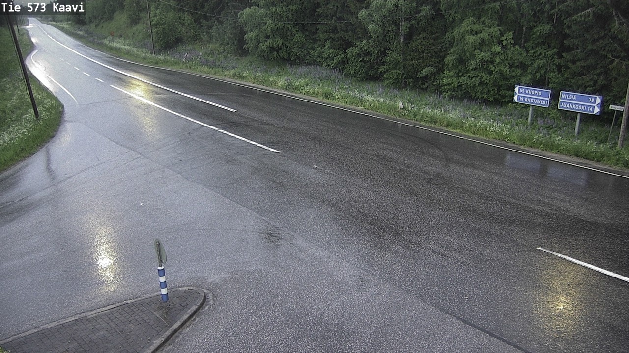 Weather Camera Image Road 573 Kaavi, Kaavi, Pohjois-Savo