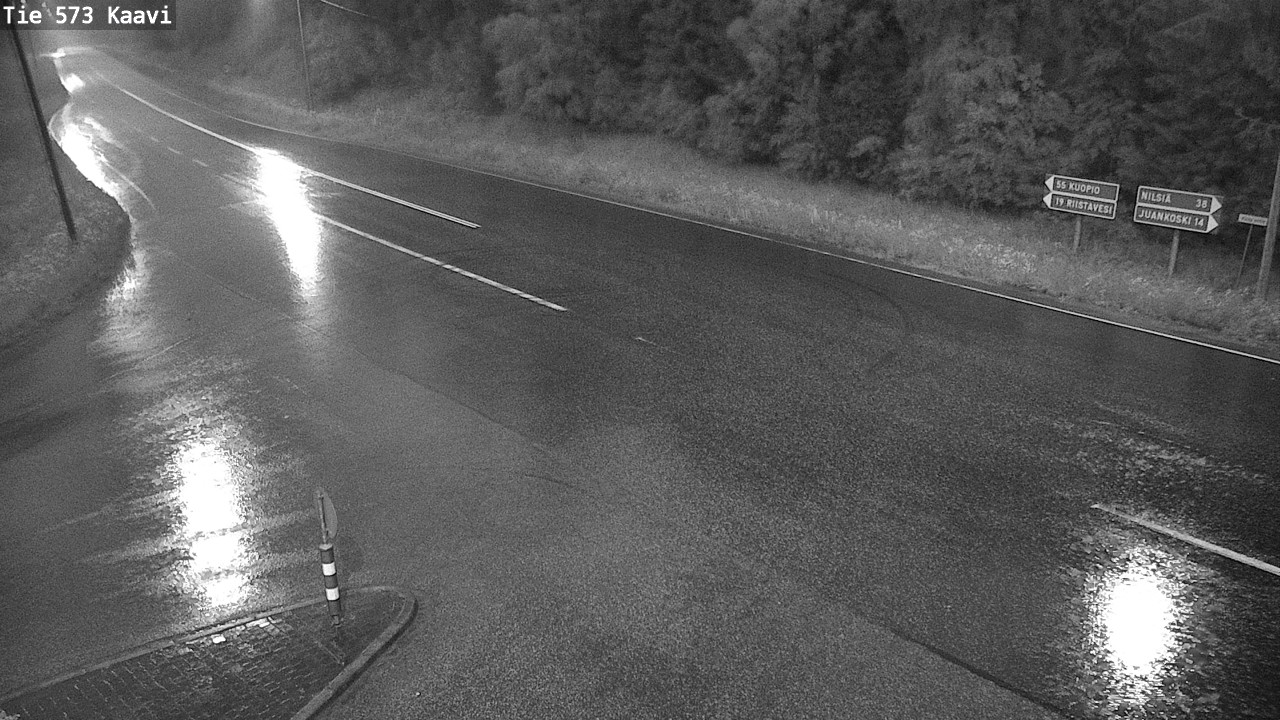 Weather Camera Image Road 573 Kaavi, Kaavi, Pohjois-Savo