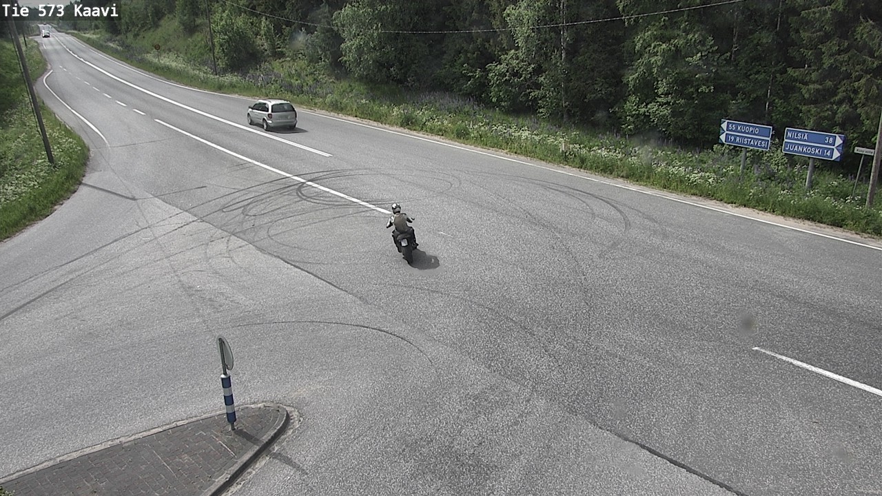 Weather Camera Image Road 573 Kaavi, Kaavi, Pohjois-Savo
