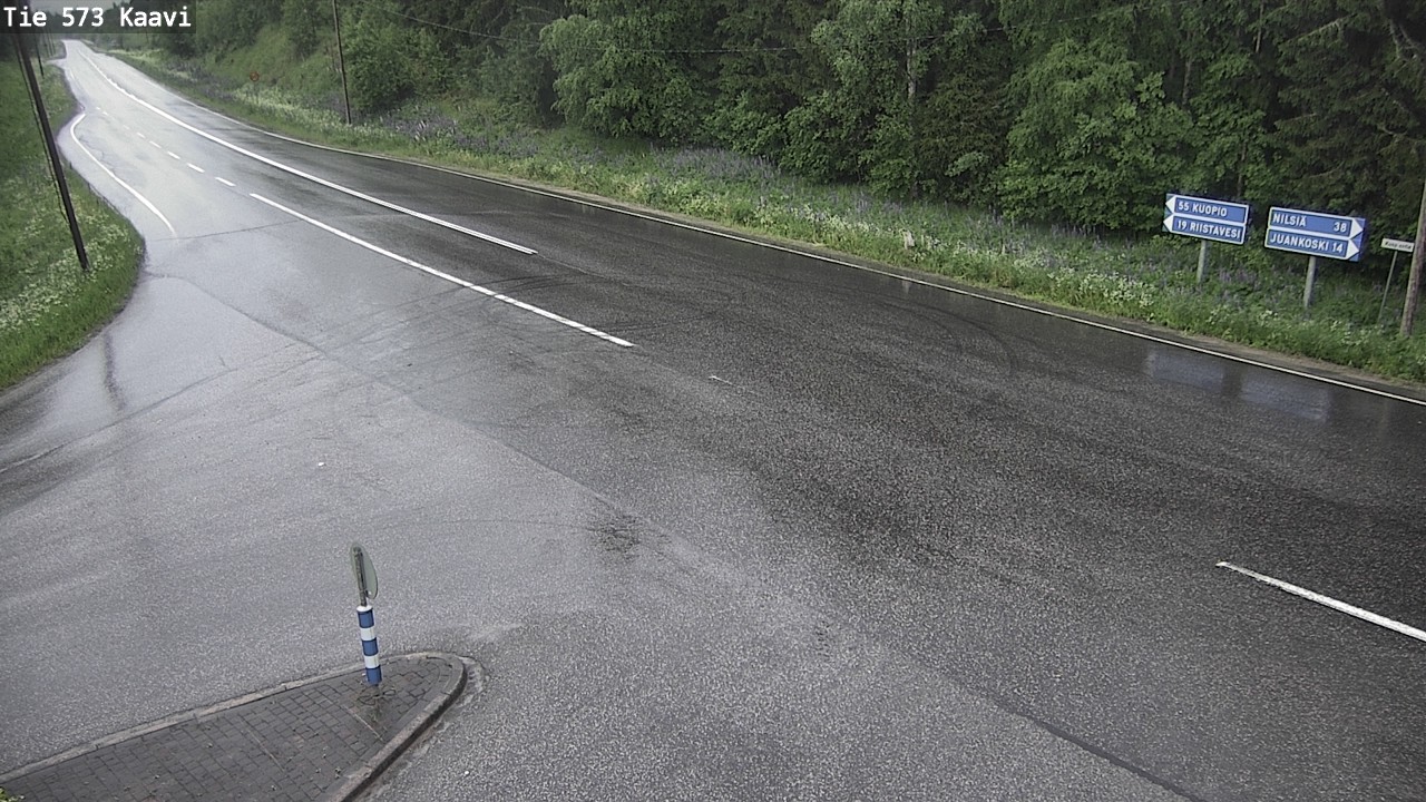 Weather Camera Image Road 573 Kaavi, Kaavi, Pohjois-Savo