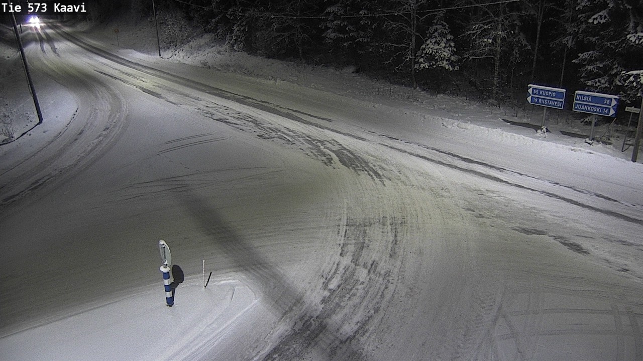 Weather Camera Image Road 573 Kaavi, Kaavi, Pohjois-Savo