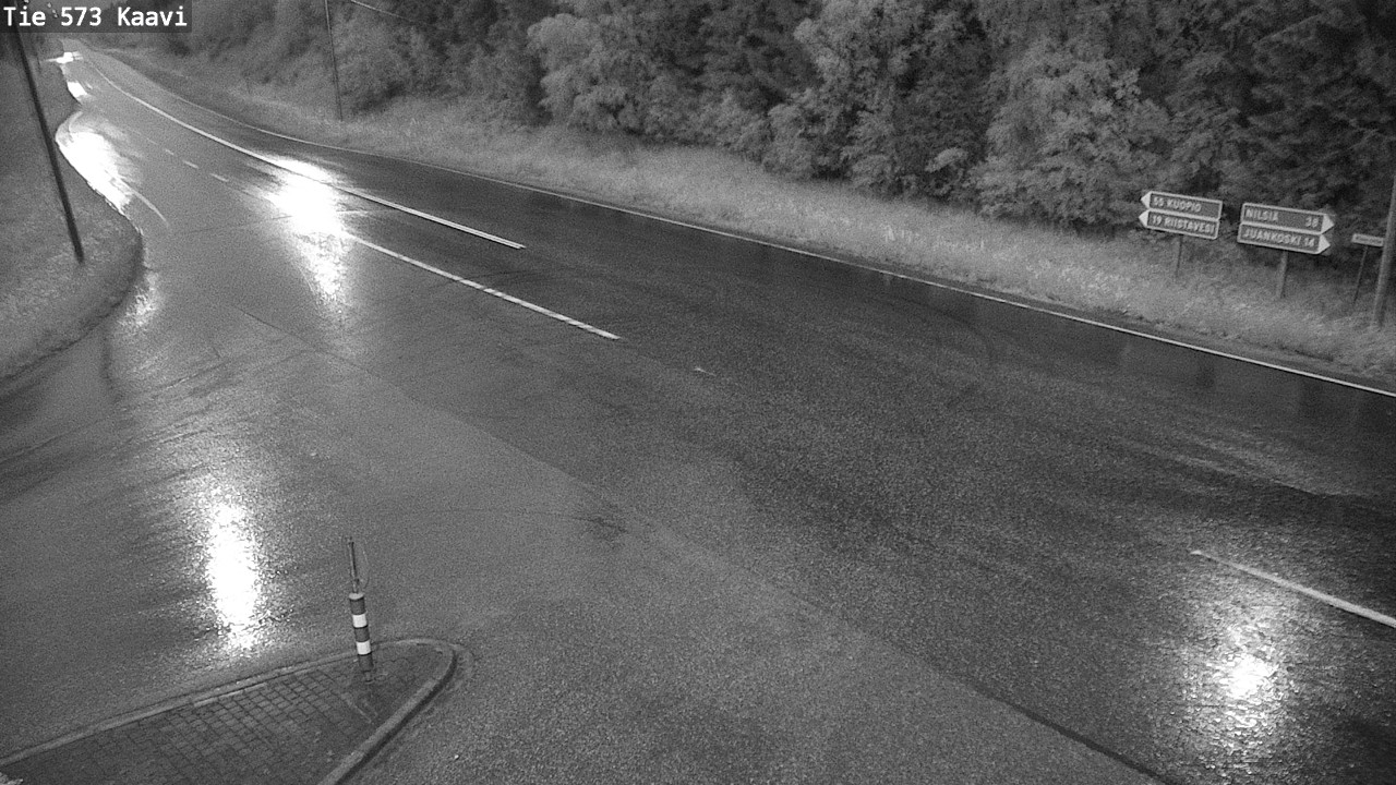Weather Camera Image Road 573 Kaavi, Kaavi, Pohjois-Savo