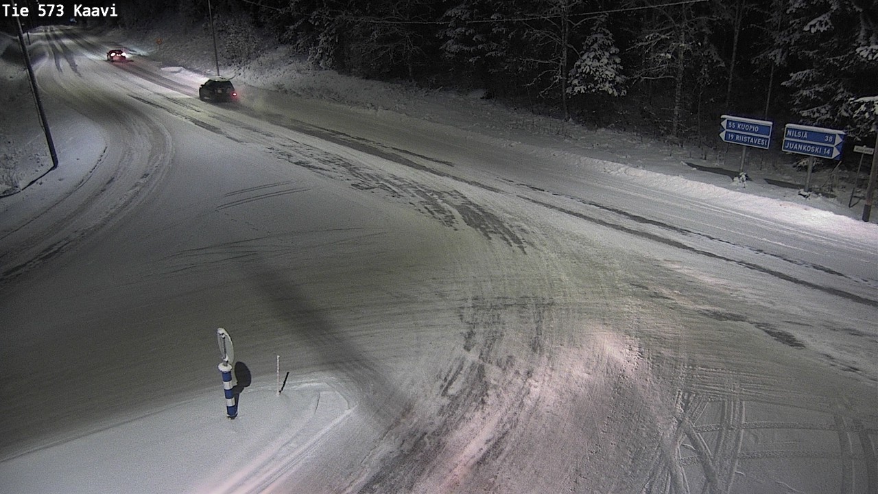 Weather Camera Image Road 573 Kaavi, Kaavi, Pohjois-Savo
