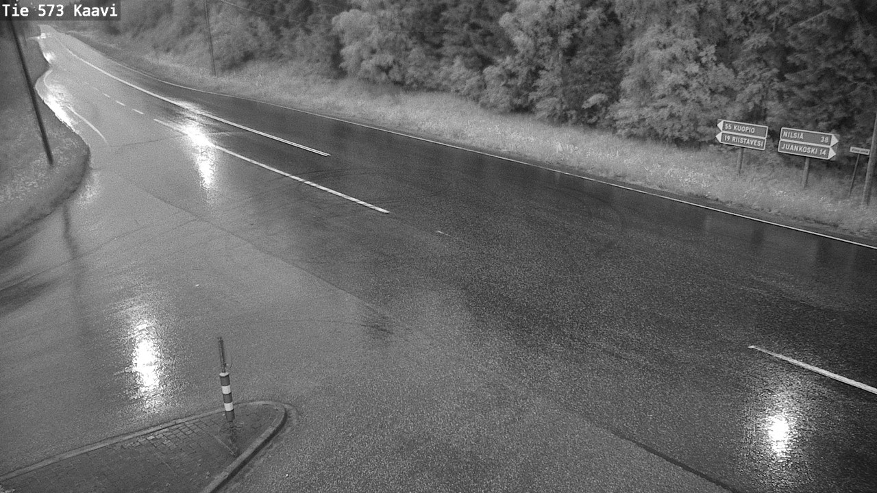 Weather Camera Image Road 573 Kaavi, Kaavi, Pohjois-Savo