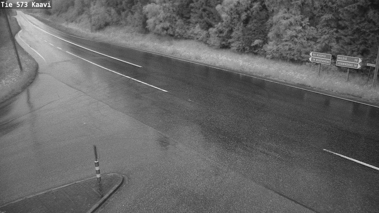 Weather Camera Image Road 573 Kaavi, Kaavi, Pohjois-Savo